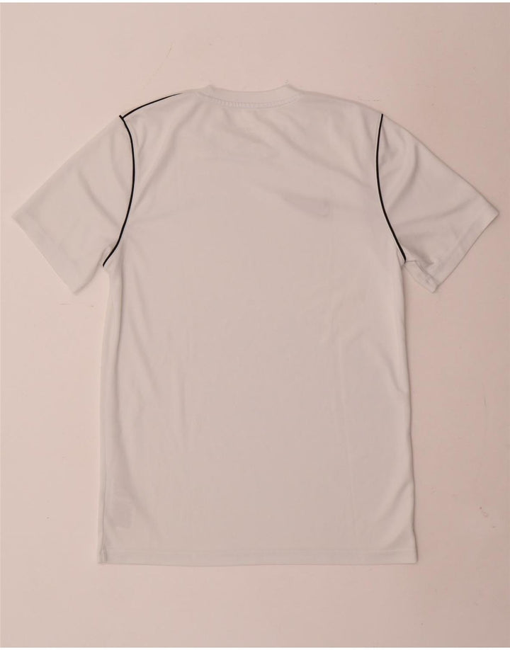 Nike Hommes Dri Fit T-Shirt Haut Moyen Blanc Polyester
