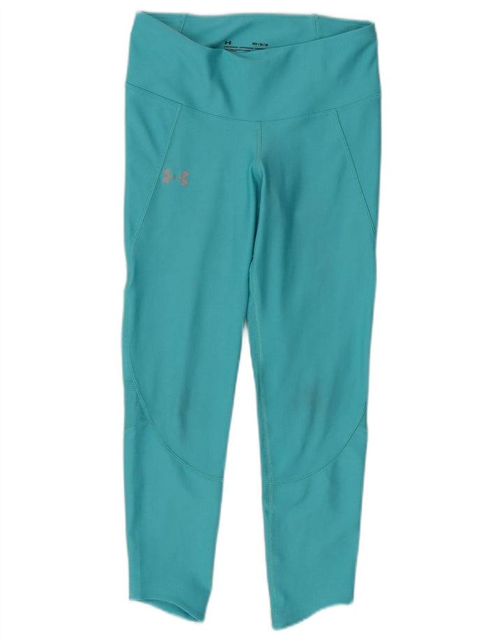 Under Armour Legging Heat Gear pour femme UK 12 Turquoise moyen