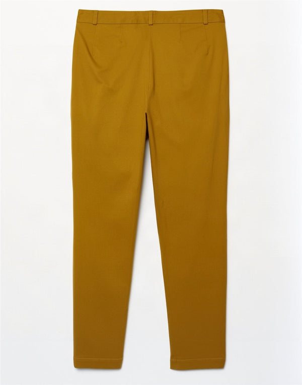 Marks & Spencer Pantalon chino court pour femme UK 10 Small W28 L26 Jaune