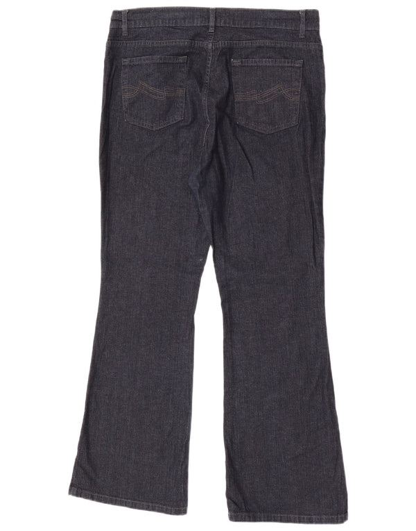 Marks & Spencer Jean bootcut pour femme UK 18 XL W35 L30 Bleu marine Coton