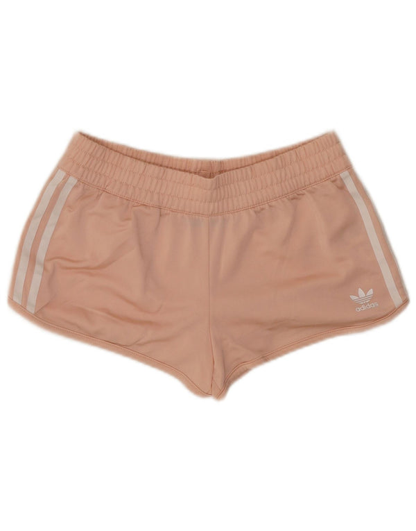Adidas Short de sport pour femme UK 10 Petit Rose Polyester