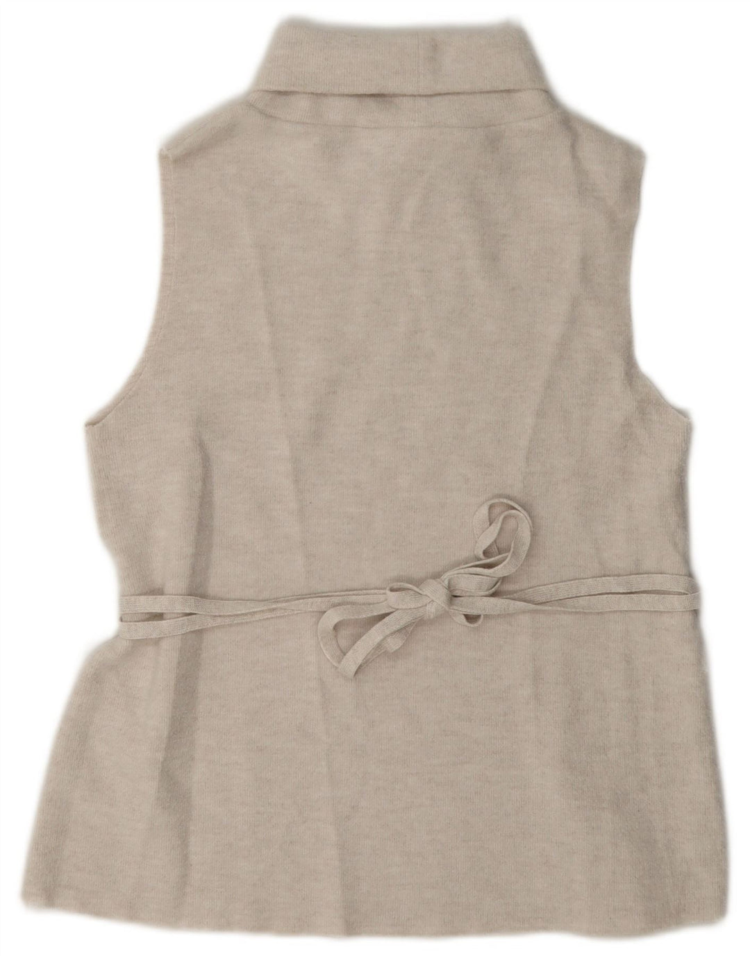 Zara Femme Débardeur UK 12 Polyester Beige Moyen