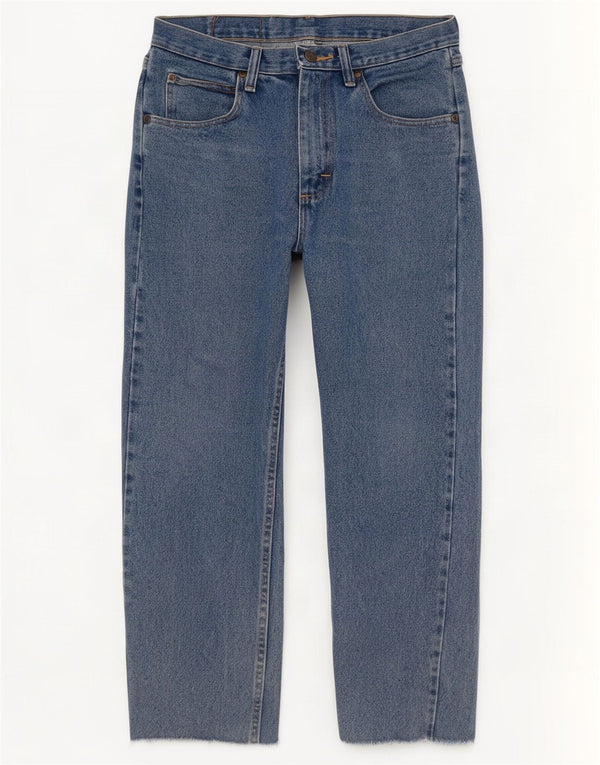 Wrangler Jean droit homme W31 L27 bleu coton