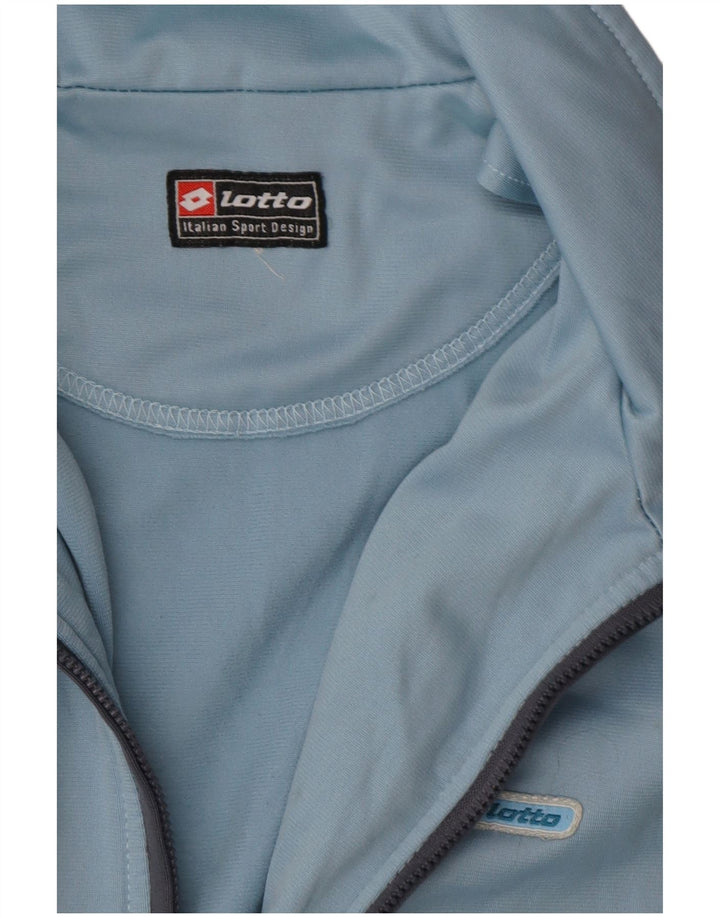 LOTTO Veste de survêtement pour femme UK 20 2XL Bleu Colorblock