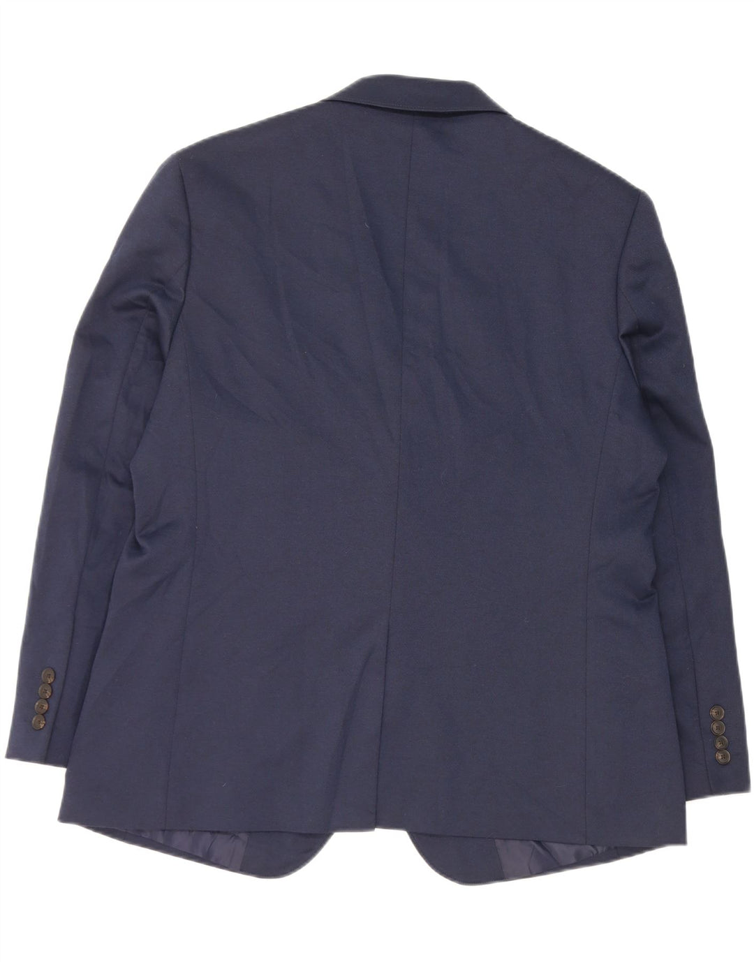 Marks & Spencer Veste blazer à 2 boutons pour homme UK 44 XL Bleu marine Polyester