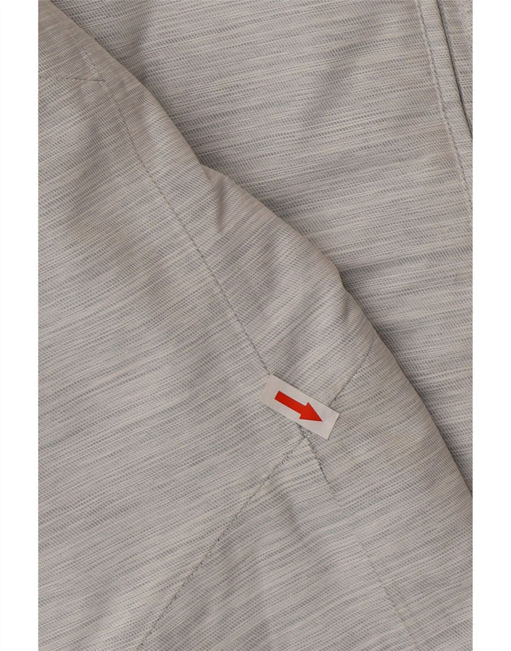 TCM Veste coupe-vent surdimensionnée à capuche pour femme IT 46 Grandes rayures grises