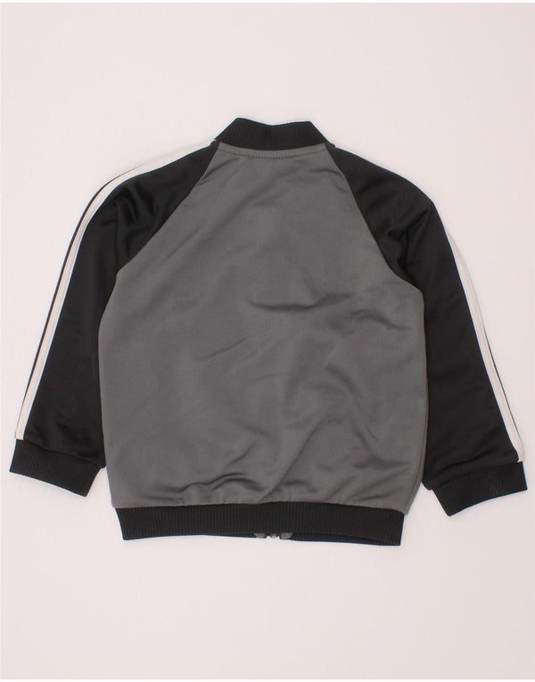 ADIDAS Veste de survêtement pour bébé garçon 12-18 mois Gris Colorblock