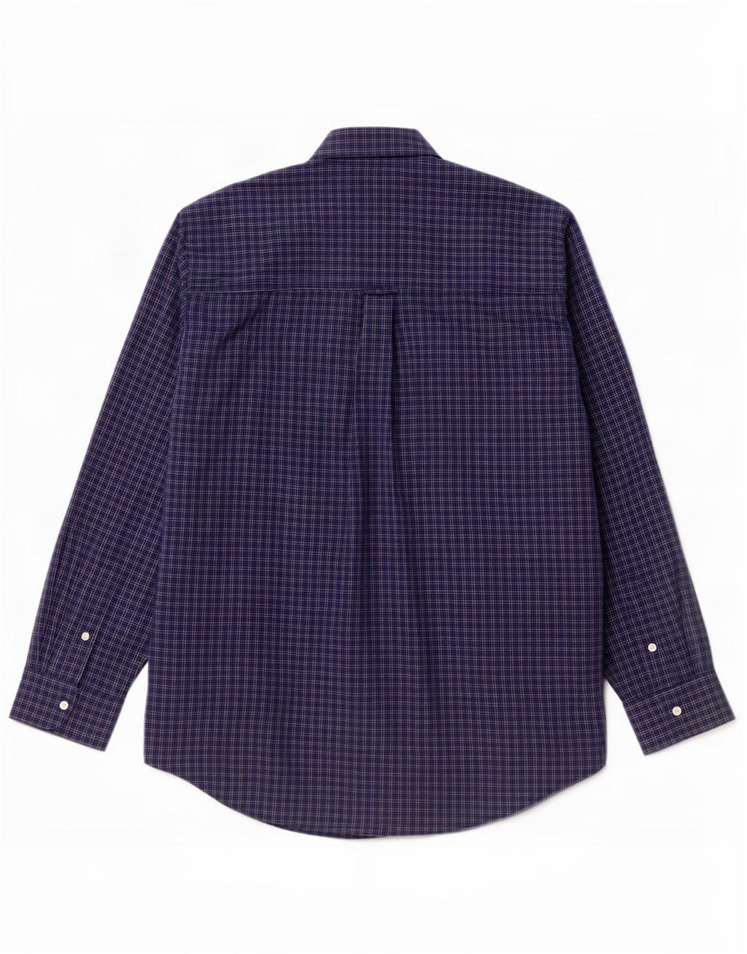 Chaps Chemise Homme Easy Care XL Bleu Marine à Carreaux Coton