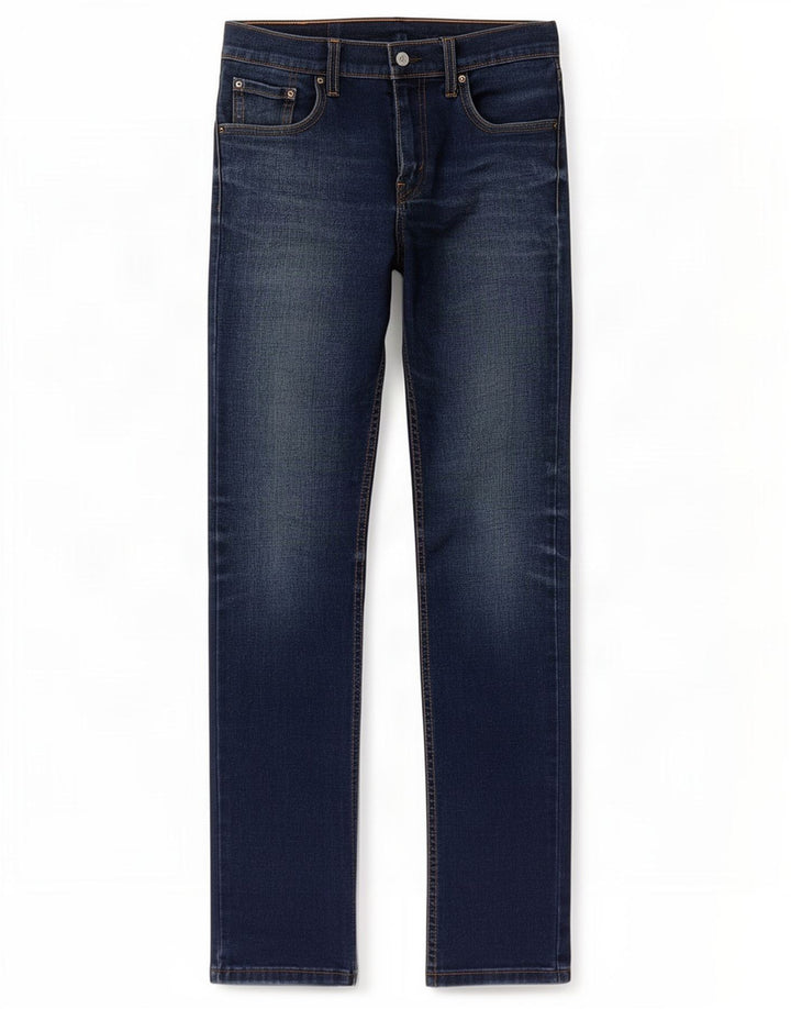 Levi's Jean Slim Homme W30 L33 Bleu Marine Coton