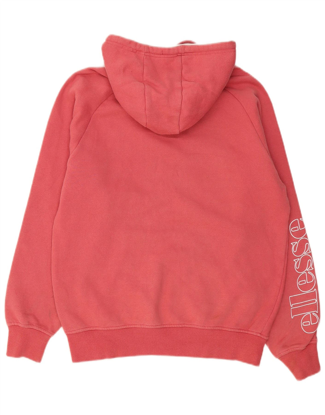Ellesse Pull à capuche graphique en coton rouge moyen |