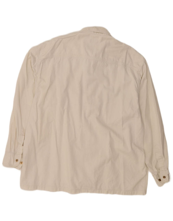 Berto Lucci Chemise En Jean XL Coton Blanc |