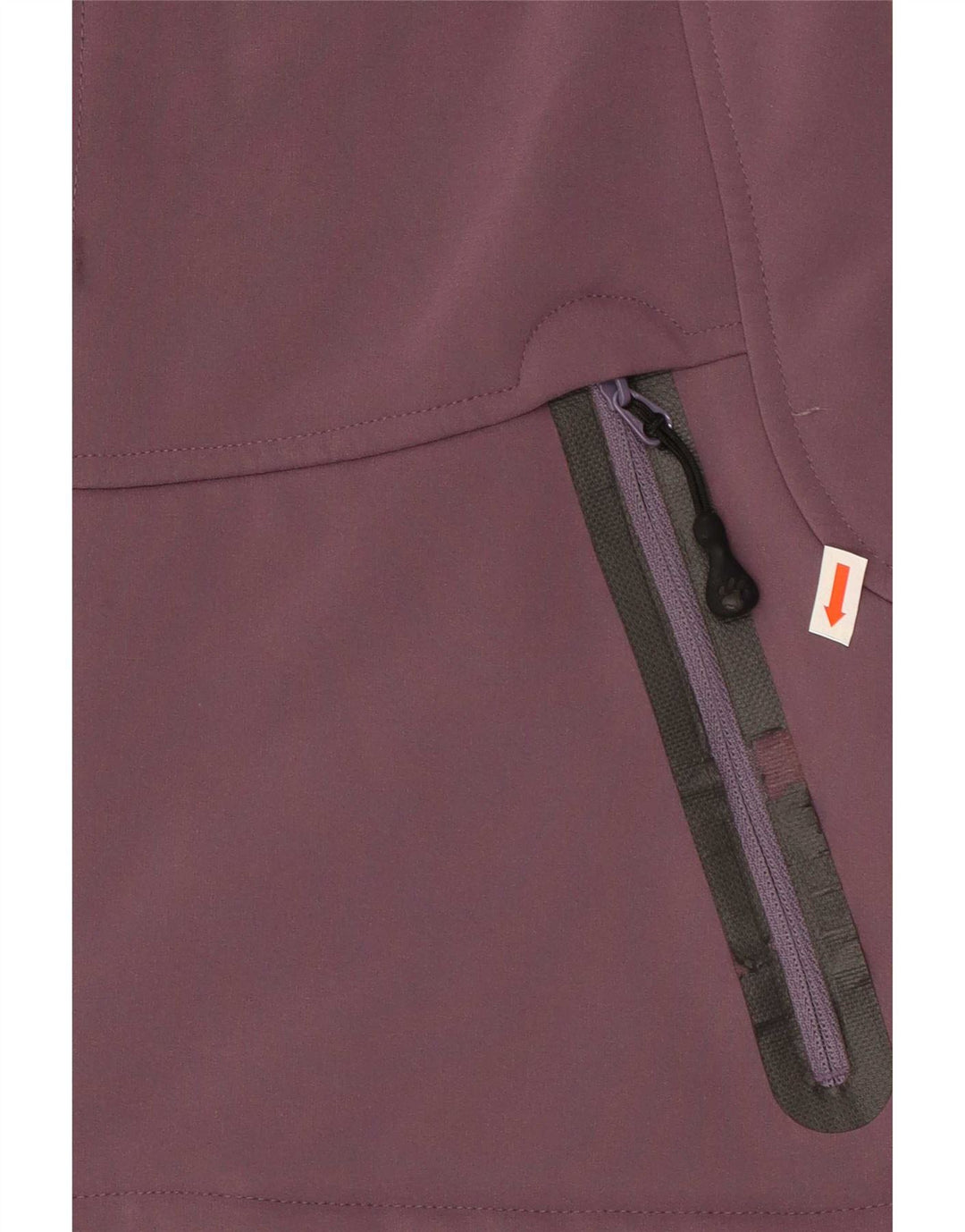 Jack Wolfskin Veste coupe-vent pour femme UK 8 Small Violet Polyester