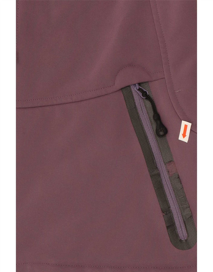 Jack Wolfskin Veste coupe-vent pour femme UK 8 Small Violet Polyester