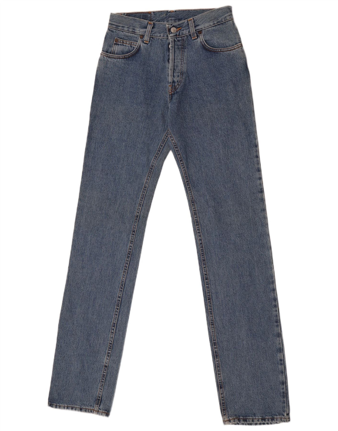 Jean droit femme Rifle W28 L34 bleu coton