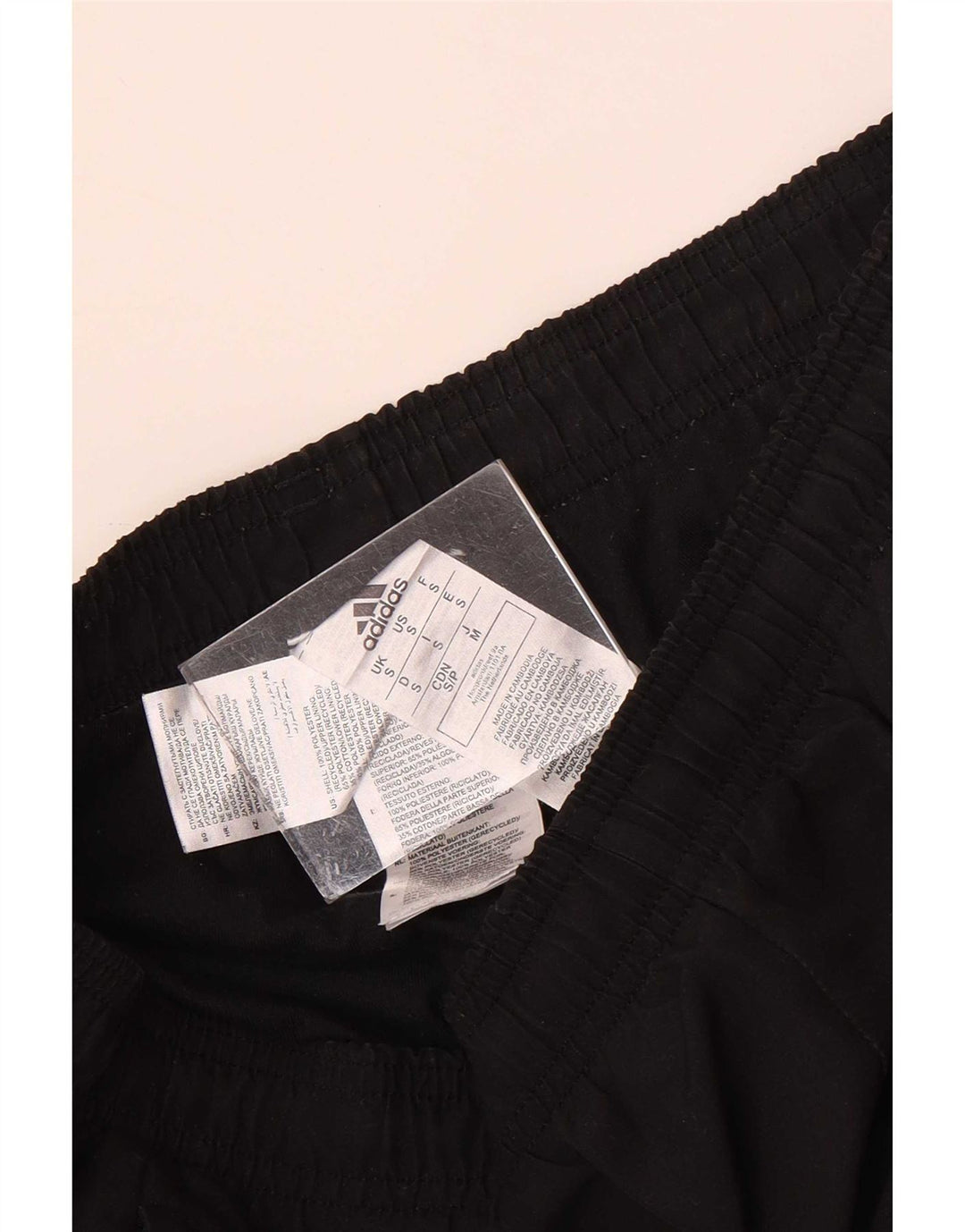 Adidas Pantalon de survêtement pour homme Pantalon de jogging Petit Noir Polyester