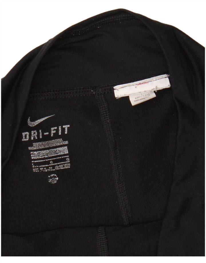 Nike Jupe-short Dri Fit pour fille 12-13 ans Noir Taille L