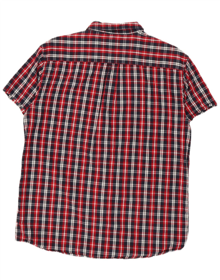 WRANGLER Chemise à manches courtes pour homme, coupe classique, grands carreaux multicolores