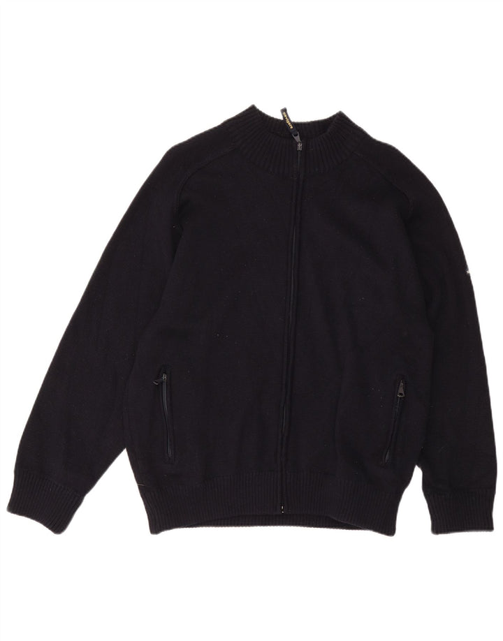 NAVIGARE Pull Cardigan Homme Bleu Marine Moyen