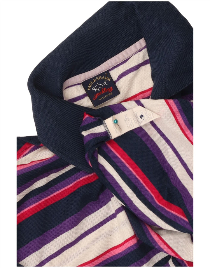 Paul & Shark Polo Homme Petit Coton Rayé Multicolore