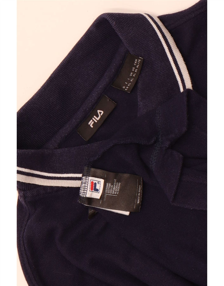 Fila Polo Homme XL Bleu Marine Coton