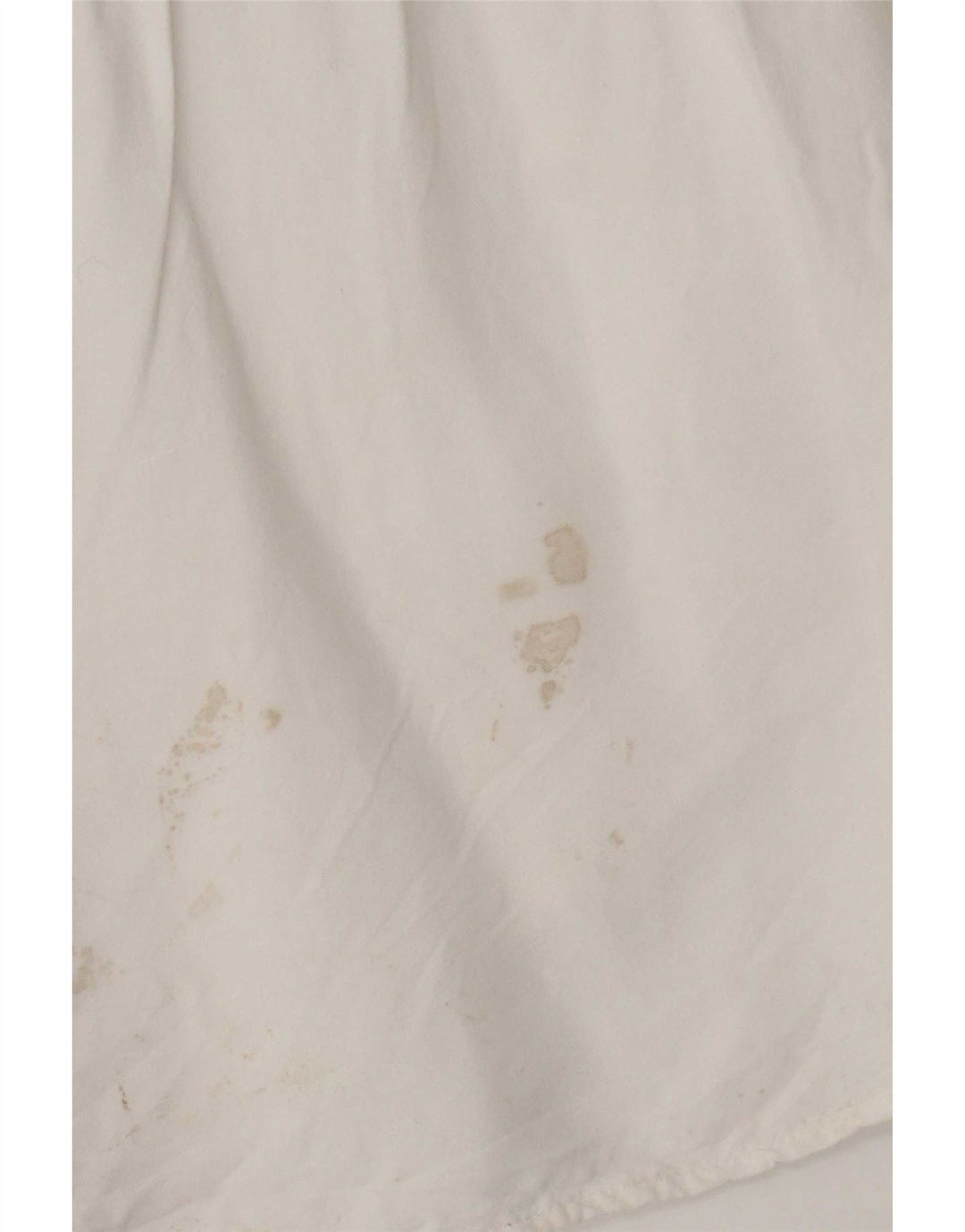 Zara Womens Blouse Top UK 14 Medium White Check Coton
