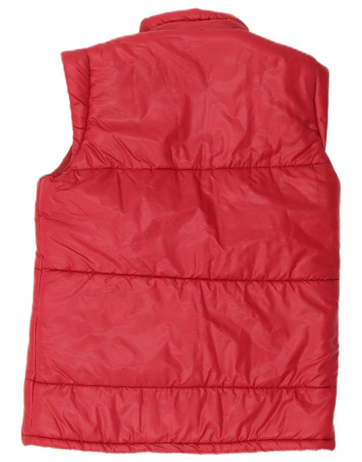 gilet rembourré femme vintage IT 46 Grand Polyamide Rouge