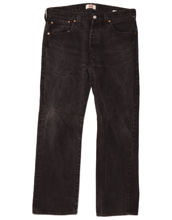 Levi's Jean Droit 501 Homme Noir W34 L30 Coton