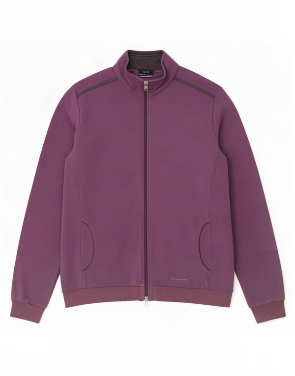 Champion Veste de survêtement Easy Fit pour femme UK 18 XL Violet Coton