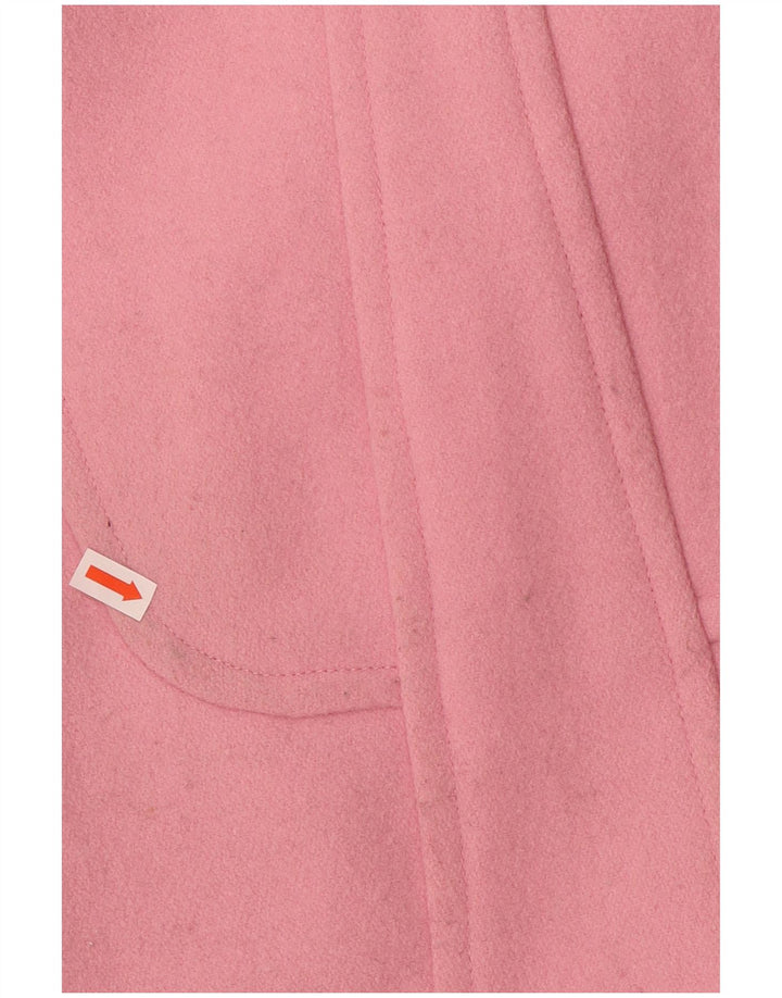 JACK WILLS Manteau croisé pour femme UK 8 Petite laine rose