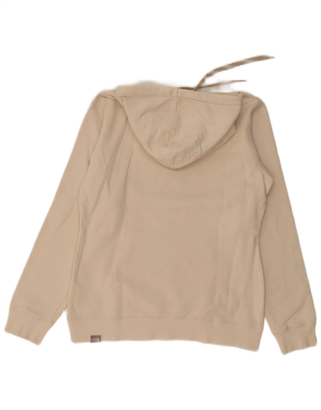 THE NORTH FACE Pull à capuche graphique pour femme UK 14 Coton beige moyen