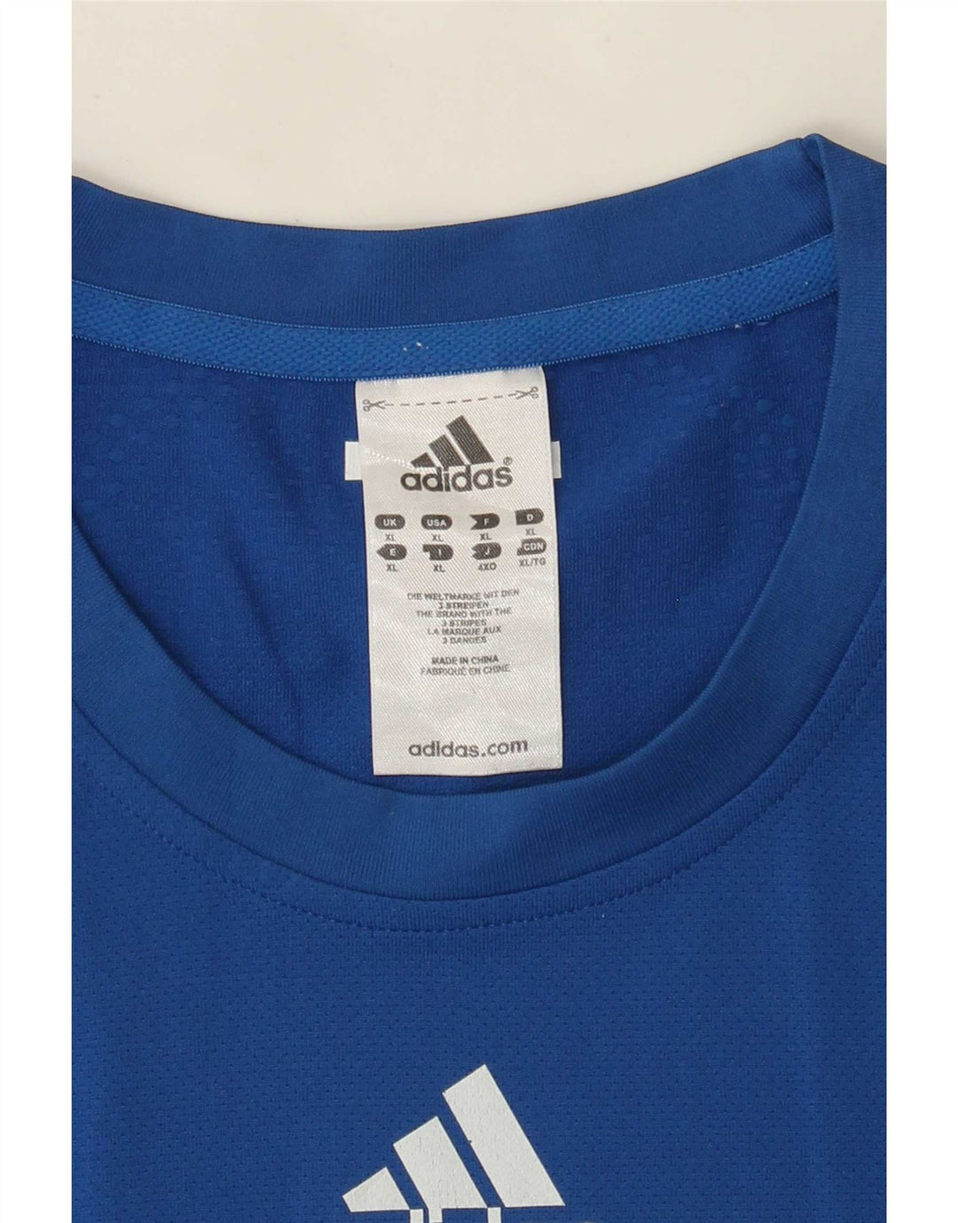 Adidas Homme Climacool T-Shirt Top XL Bleu Polyamide