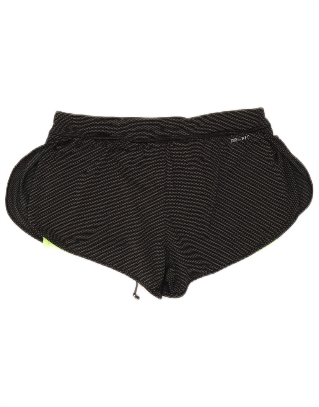 Nike Short de sport Dri Fit pour femme UK 8 Small Noir Polyester
