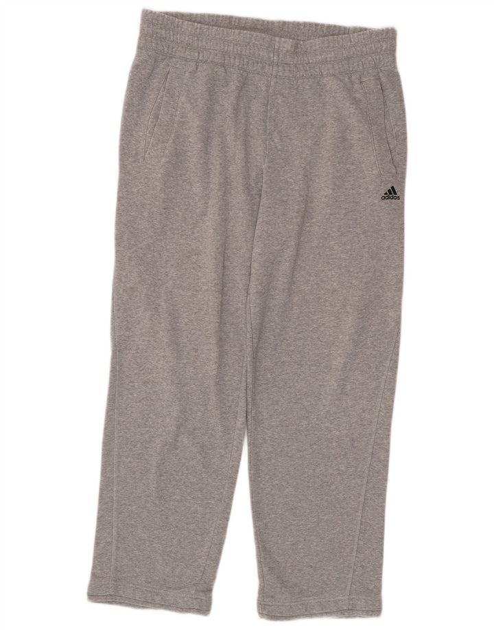 Adidas Pantalon de Survêtement Climalite Homme Gris Moyen Coton