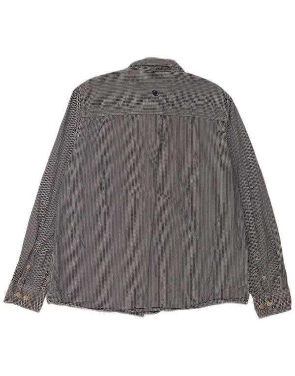 Chemise Homme Fat Face XL Coton Rayé Bleu