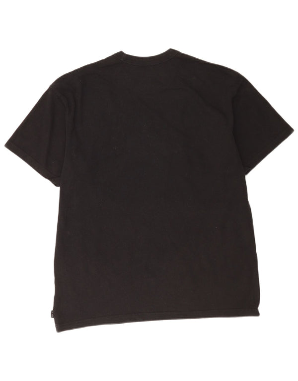 Nike T-shirt coupe ample en coton noir moyen pour homme