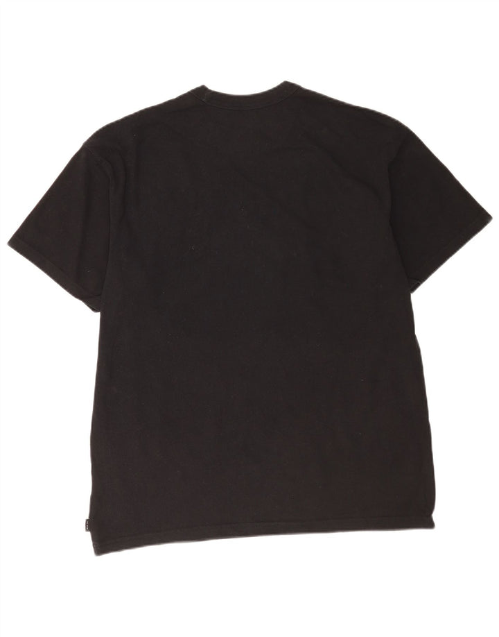 Nike T-shirt coupe ample en coton noir moyen pour homme