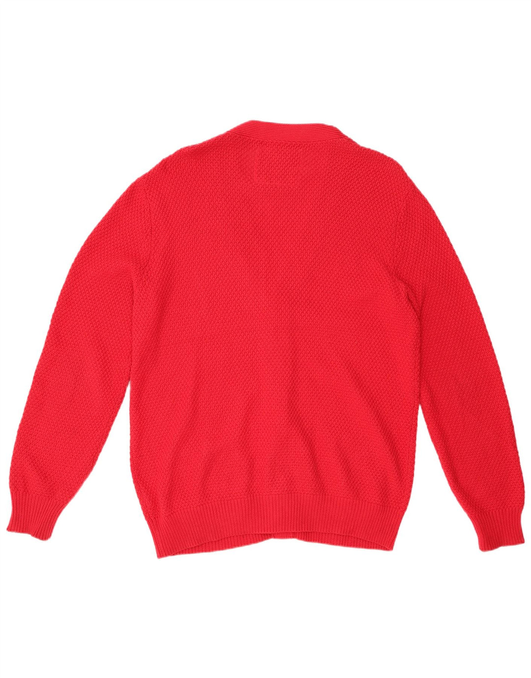 JACK WILLS Pull Cardigan Homme Rouge Moyen Coton