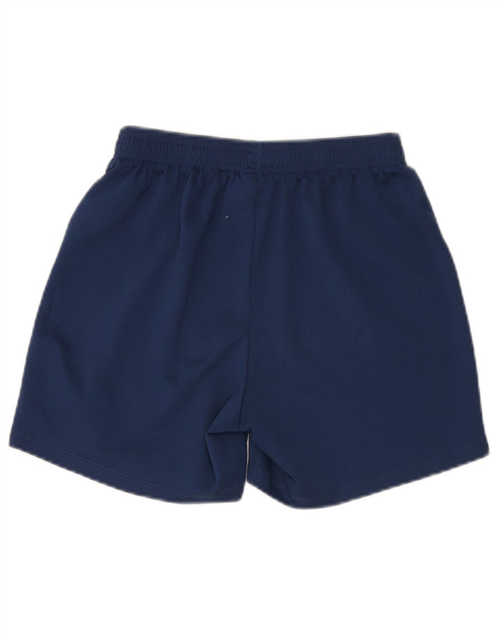UMBRO Short de Sport Garçon 11-12 Ans Grand Bleu Marine Polyester