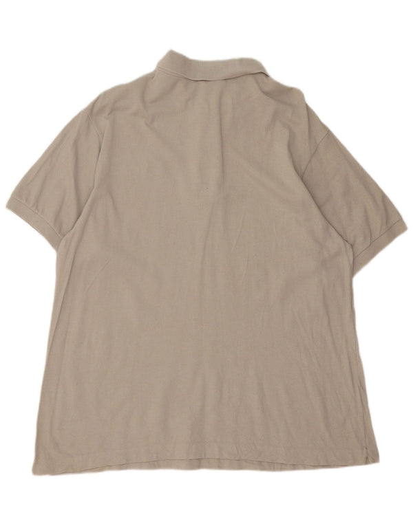 Lacoste Polo Homme Taille 6 XL Coton Beige