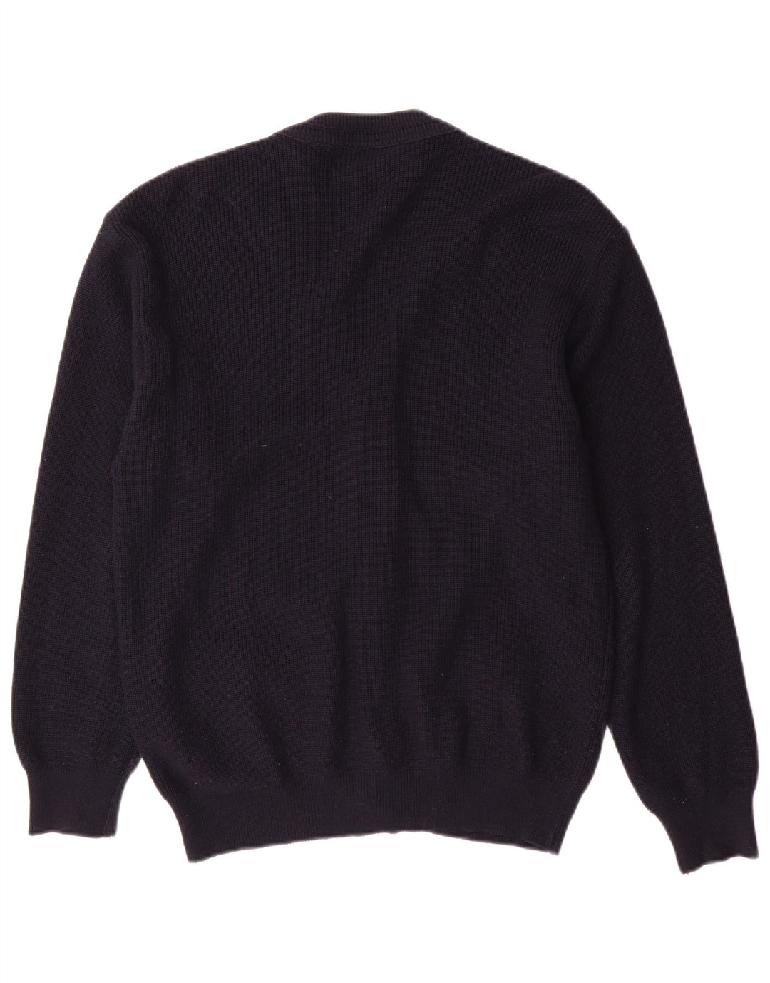 Malagrida Pull Cardigan Femme UK 14 Laine Bleu Marine Moyen