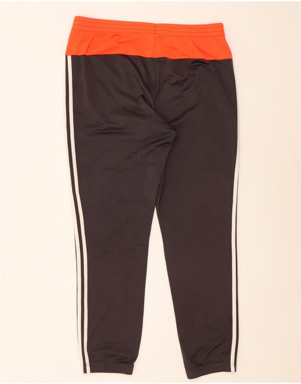 Adidas Pantalon de survêtement pour homme UK 44/46 Large Gris Colorblock