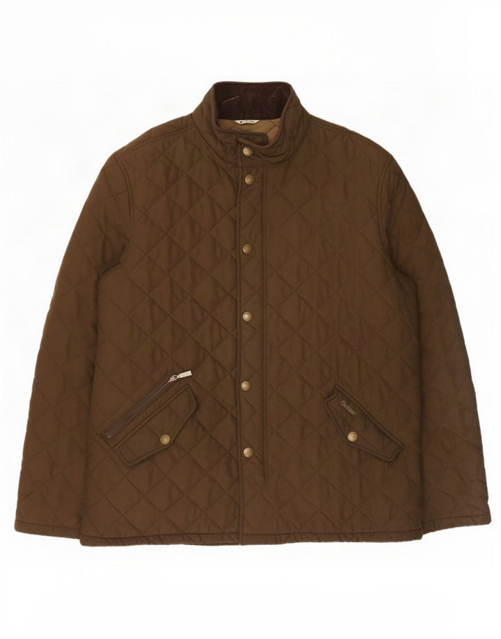 Barbour Veste matelassée pour homme UK 42 XL Marron