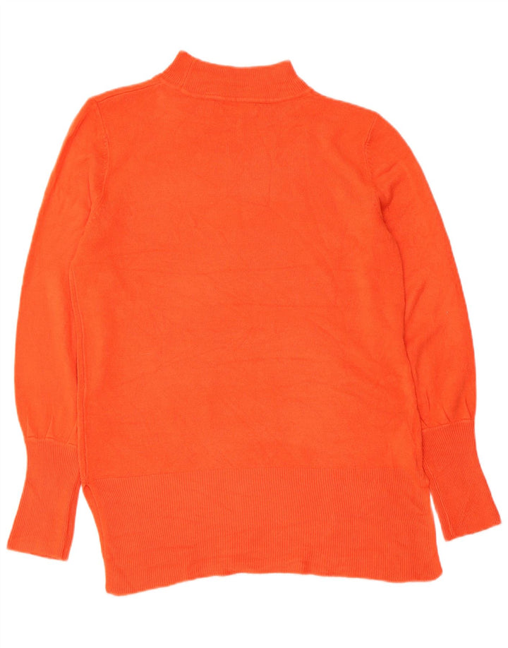 Marks & Spencer Pull col roulé pour femme UK 14 Orange moyen