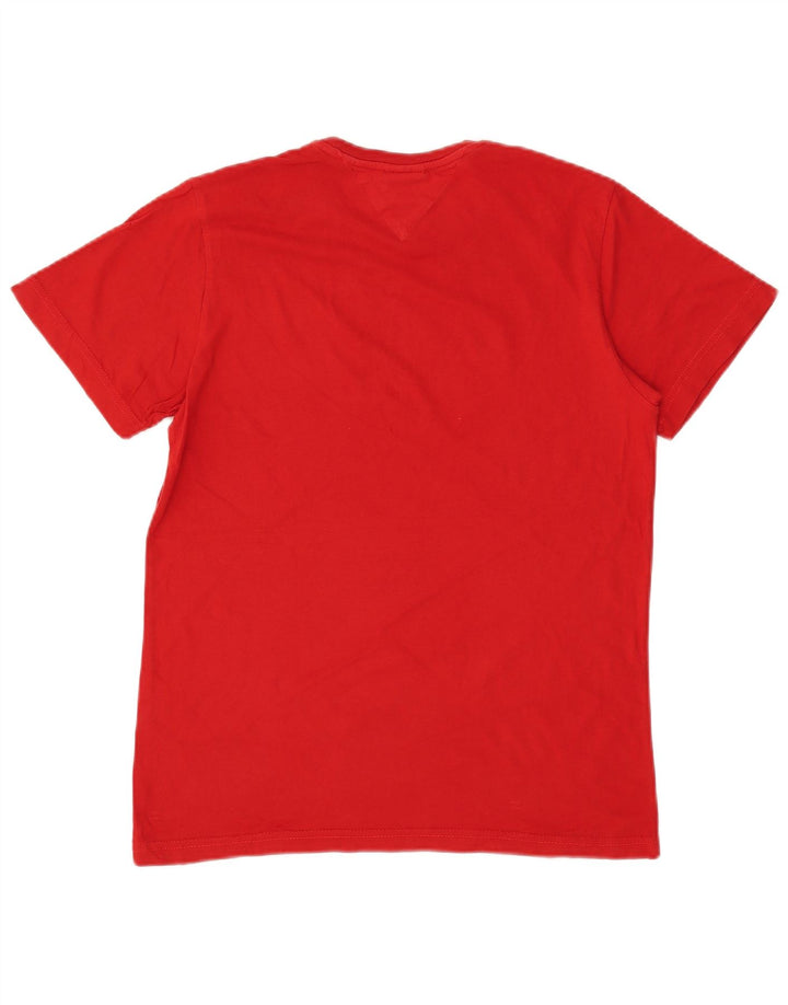Tommy Hilfiger T-shirt graphique pour homme Petit rouge