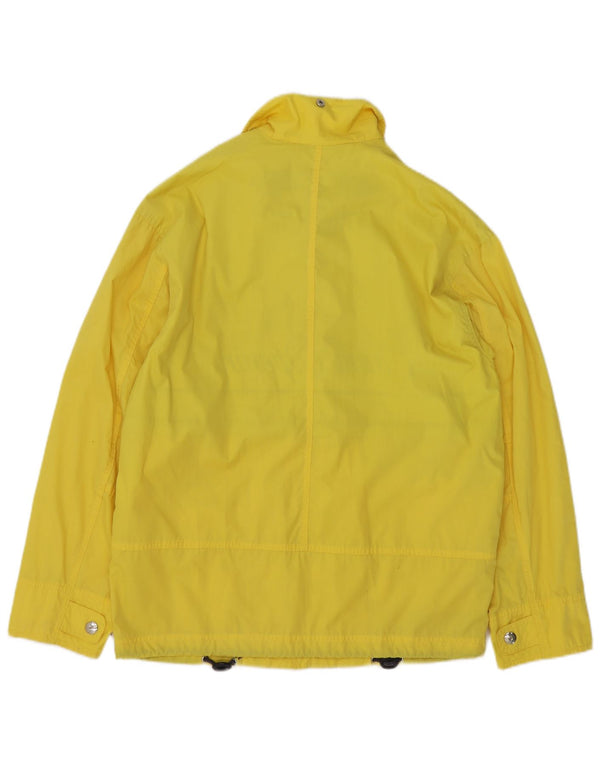 veste utilitaire vintage pour hommes UK 44 2XL Jaune