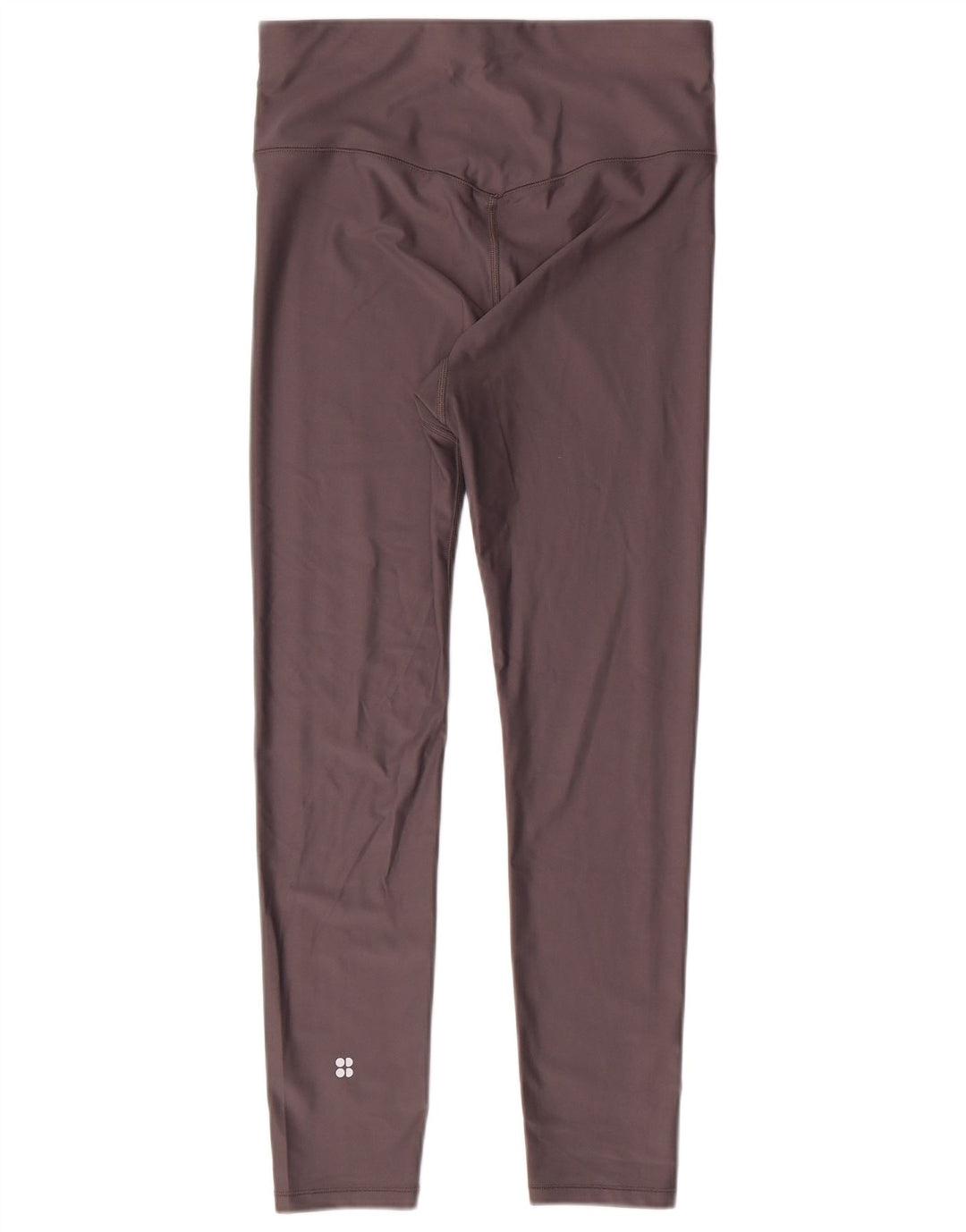 SWEATY BETTY Leggings London Femme UK 12 Gris Moyen Polyamide