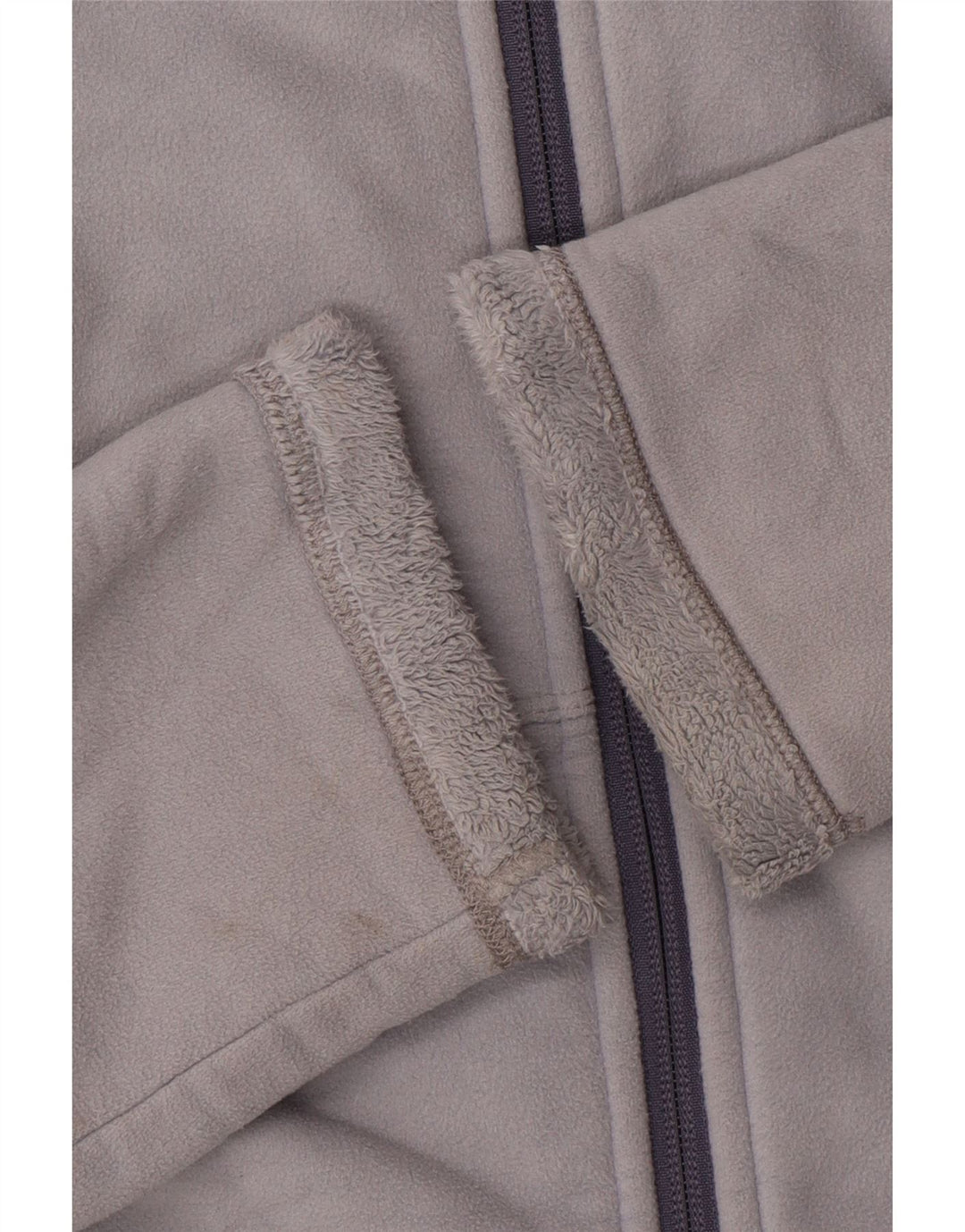 THE NORTH FACE Veste Polaire Femme UK 14 Gris Moyen Polyester