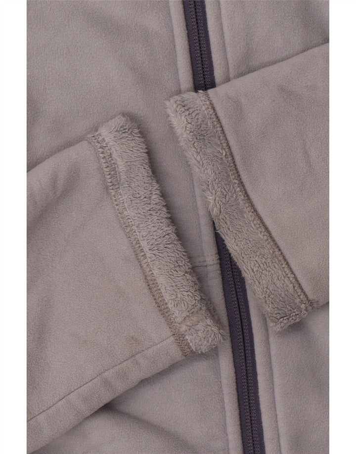 THE NORTH FACE Veste Polaire Femme UK 14 Gris Moyen Polyester
