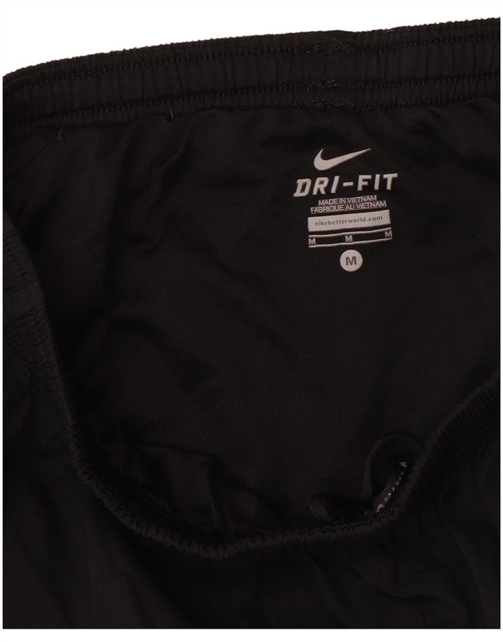 NIKE Short de sport Dri Fit pour femme UK 14 Noir moyen