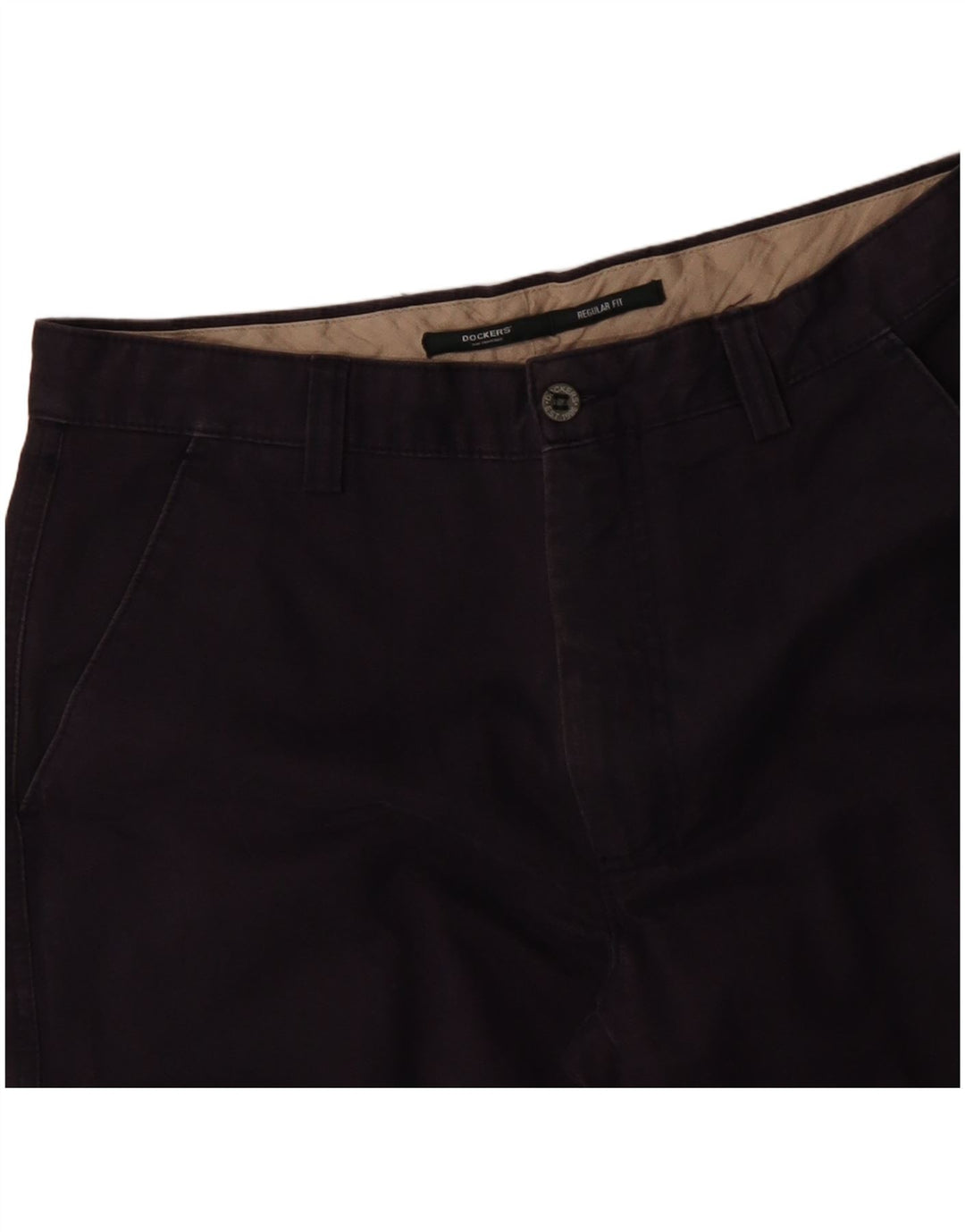 DOCKERS Pantalon Chino Droit Homme W30 L30 Bleu Marine